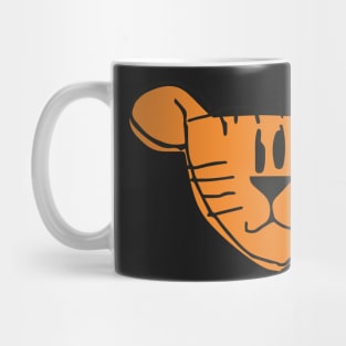 Scribble Tiger Mug